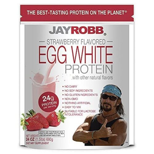 Holistic Medicine Protein Powder Egg White Protein Powder JayRobb Strawberry